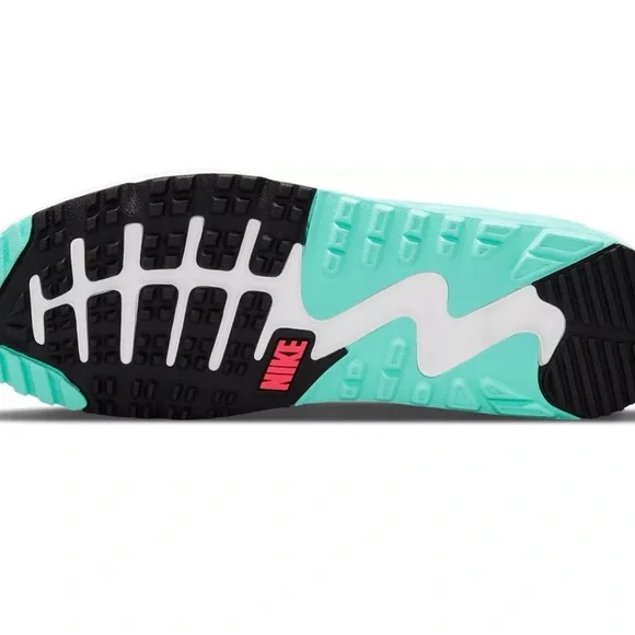 Nike White and Black Sneakers with Air Max Cushioning - Picture 2 of 9